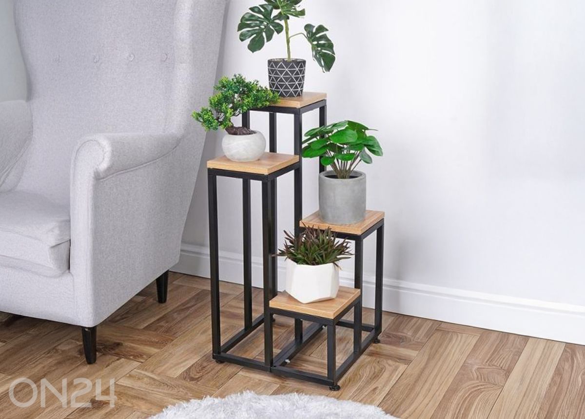 Lillepostament, 4 tasandit suurendatud