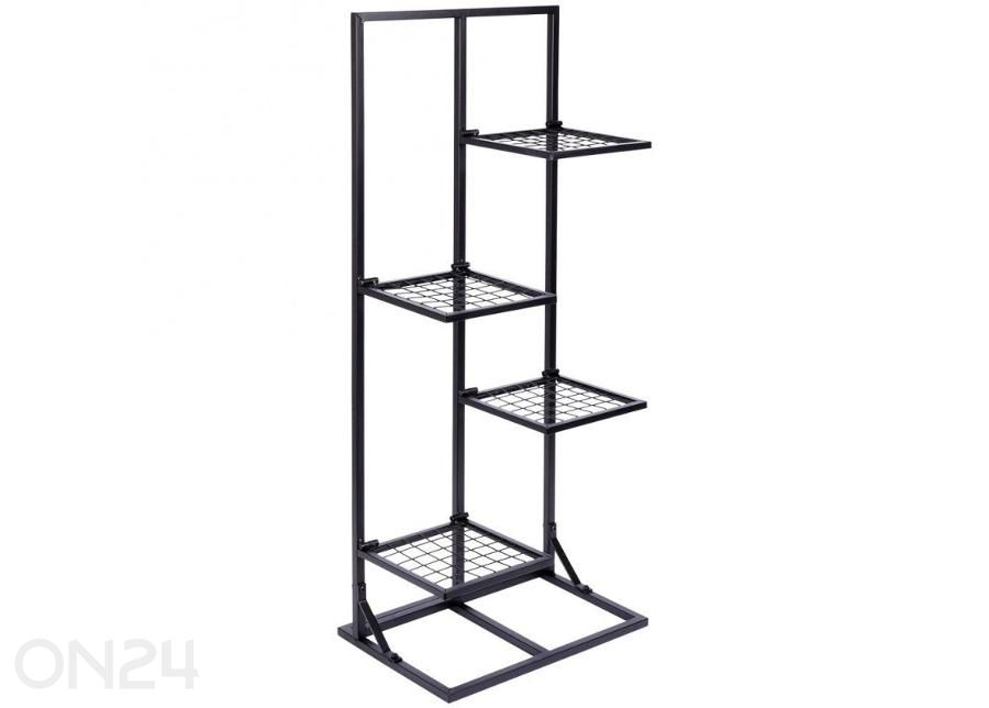 Lillepostament, 4 tasandit, must suurendatud