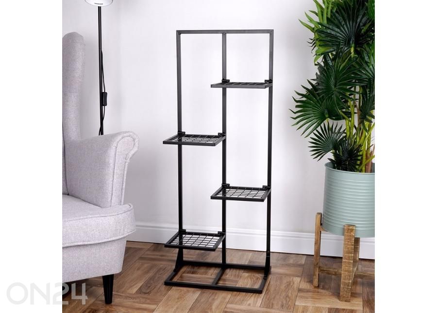 Lillepostament, 4 tasandit, must suurendatud