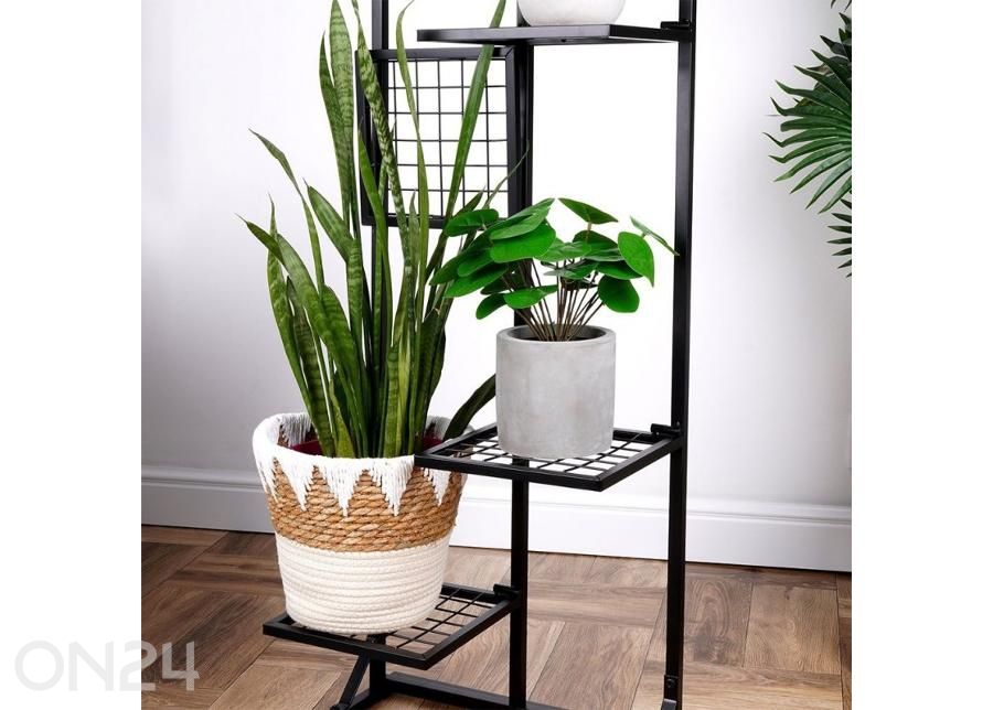 Lillepostament, 4 tasandit, must suurendatud