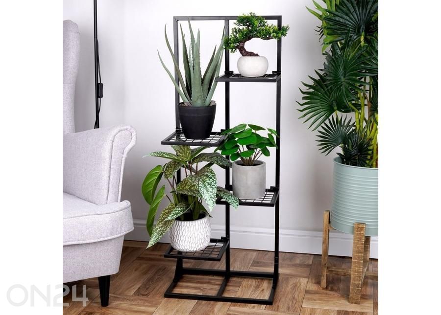 Lillepostament, 4 tasandit, must suurendatud