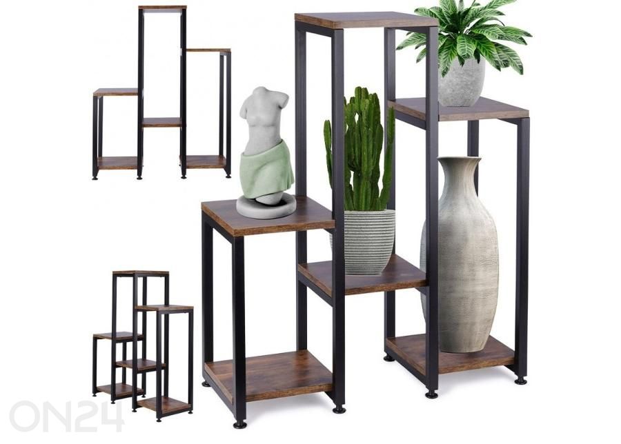 Lillepostament, 6 tasandit suurendatud