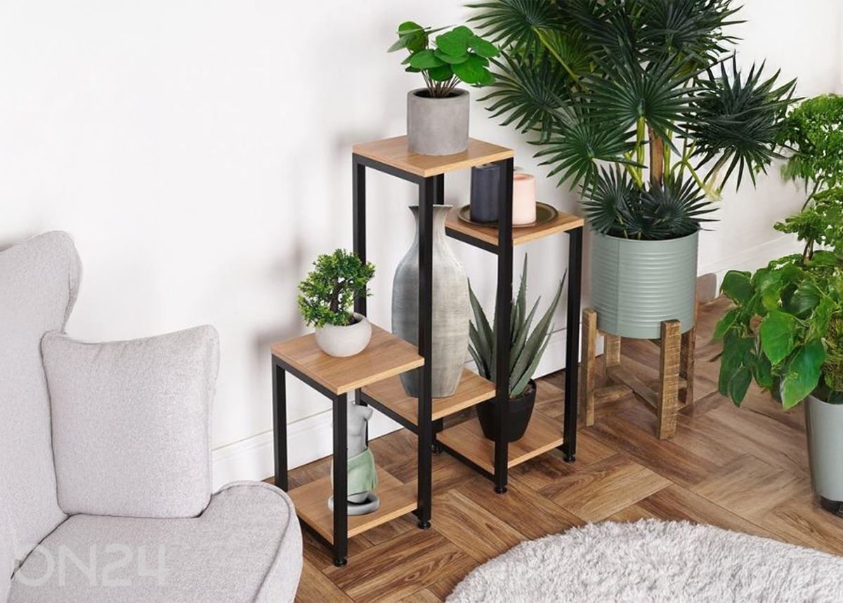 Lillepostament, 6 tasandit suurendatud