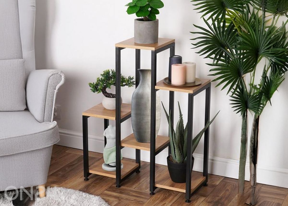 Lillepostament, 6 tasandit suurendatud