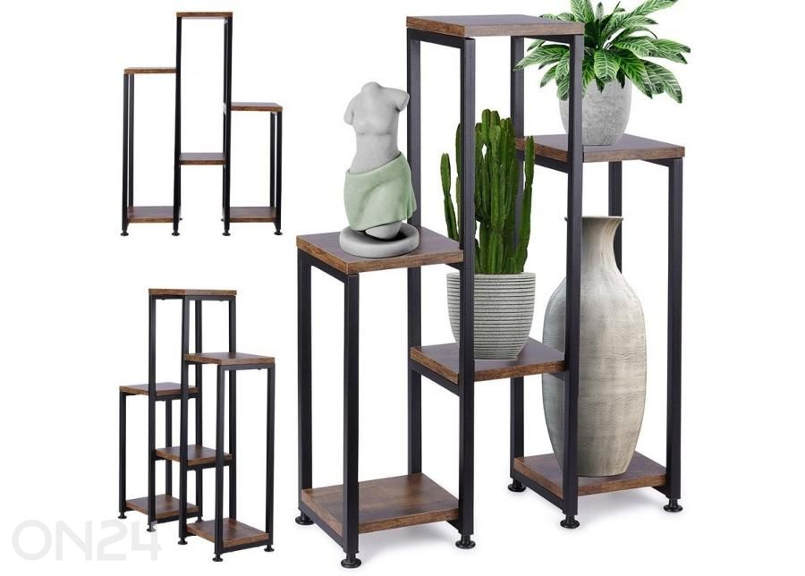 Lillepostament, 6 tasandit suurendatud