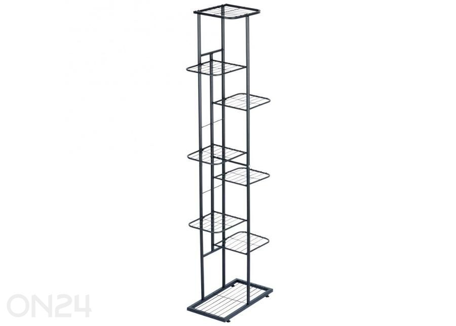 Lillepostament 8 tasandiga, must suurendatud