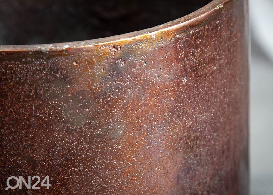 Lillepottide komplekt Copper L, 2 tk suurendatud