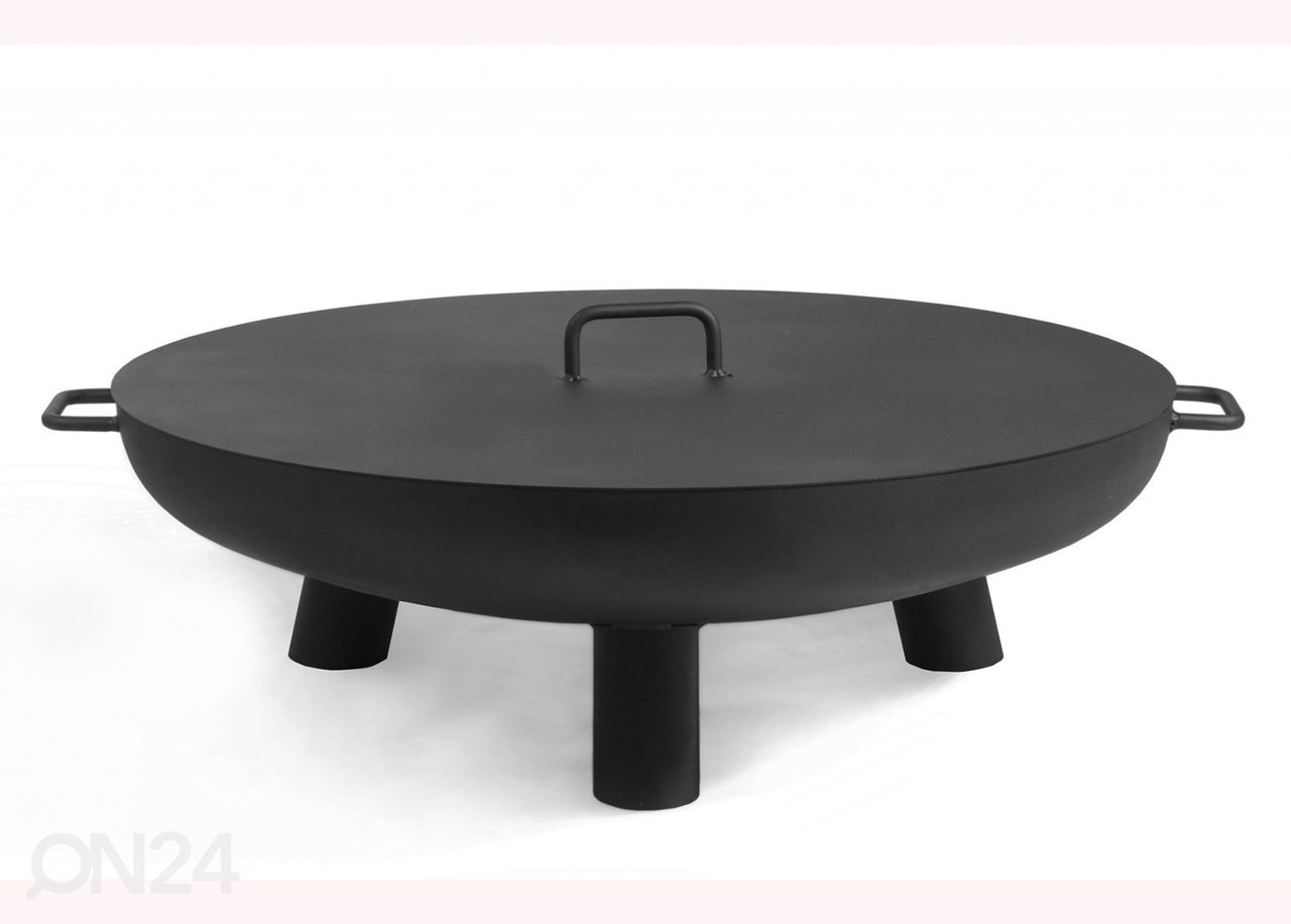 Lõkkealuse kate 80 cm, must suurendatud