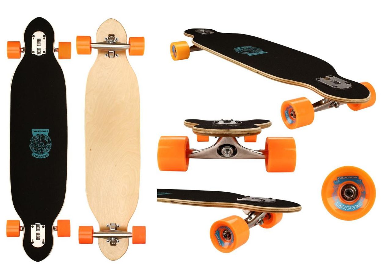 Longboard 38 Black Dragon suurendatud