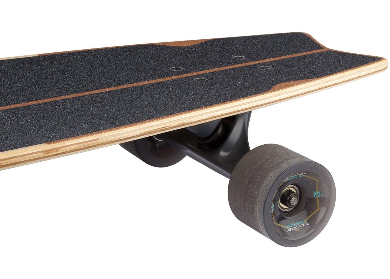 Longboard Fishtail Stag Skull Nijdam suurendatud