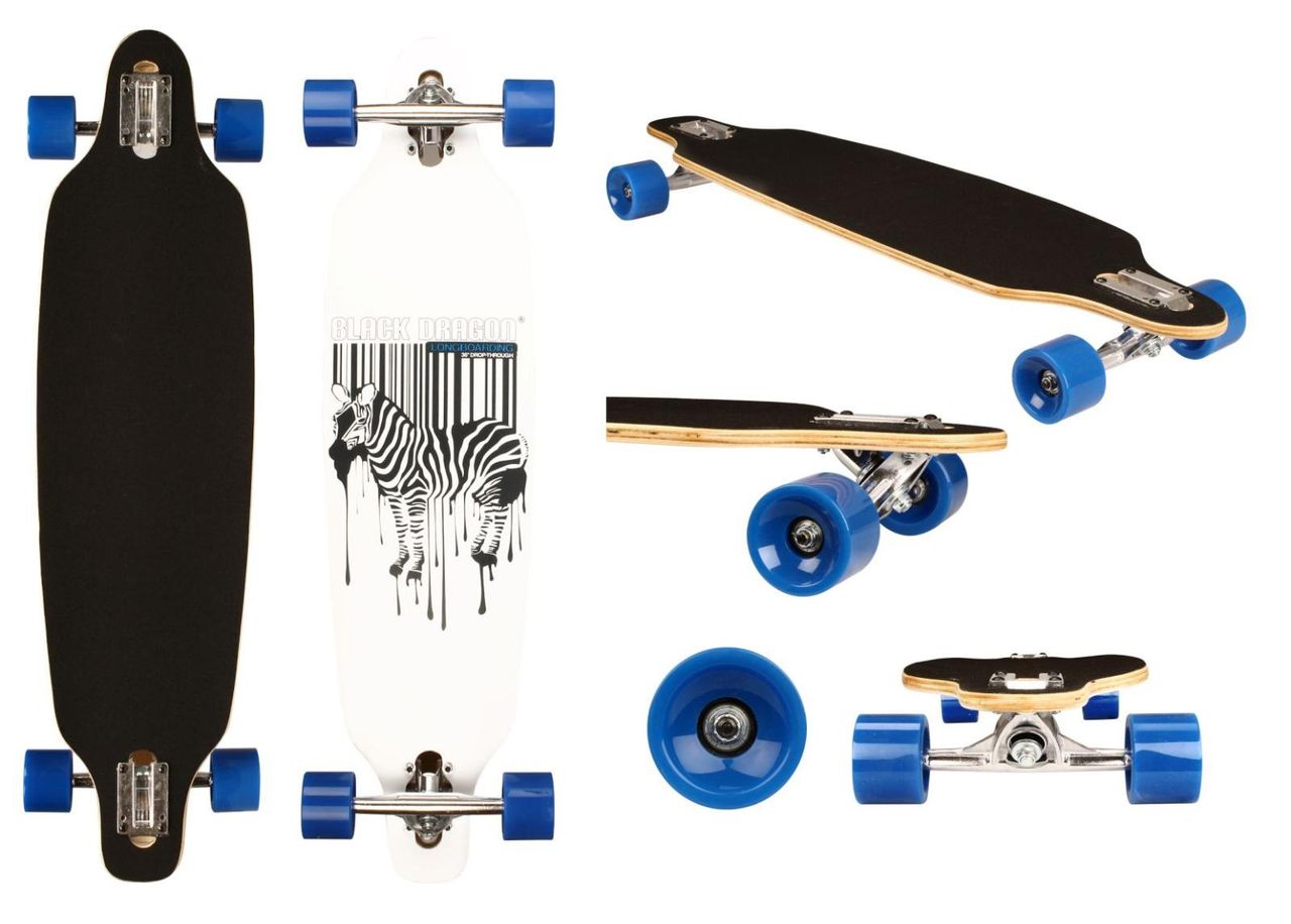 Longboard Jungle Black dragon suurendatud