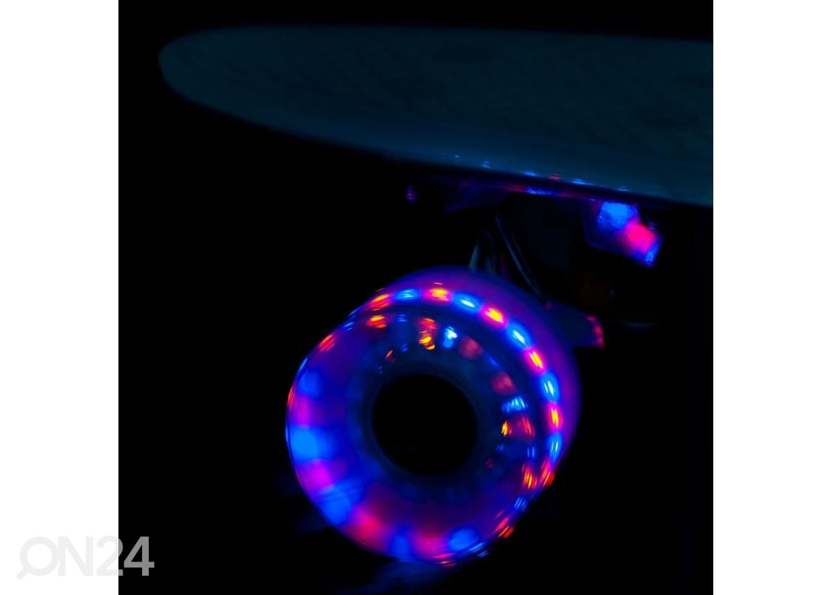 Longboard plastikust Pike 36ʺ W/ Light Up Wheels WORKER suurendatud