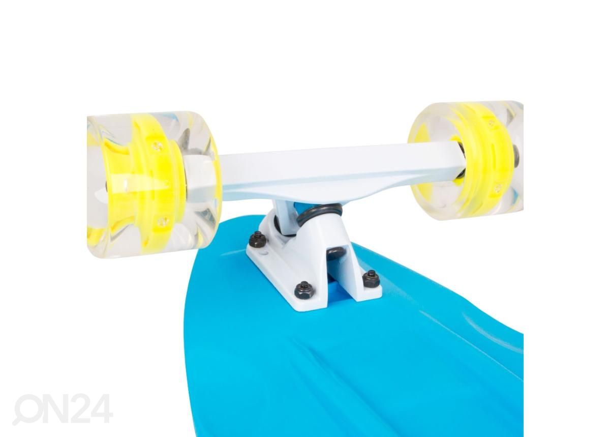 Longboard plastikust Pike 36ʺ W/ Light Up Wheels WORKER suurendatud