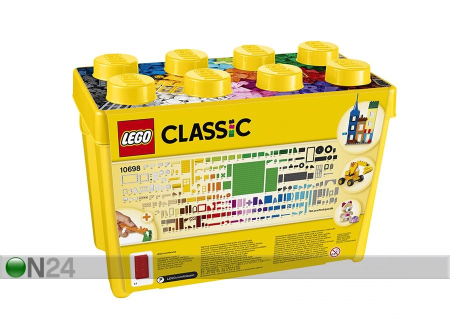 Loovmängu klotsid LEGO Classic suurendatud
