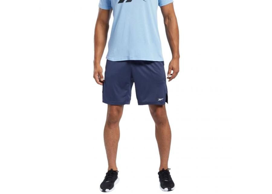 Lühikesed treeningpüksid meestele Reebok Workout Ready Commercial Knit Short M FP9188 suurendatud