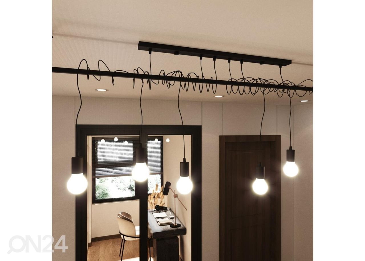 Lühter Salamanca 6, must suurendatud