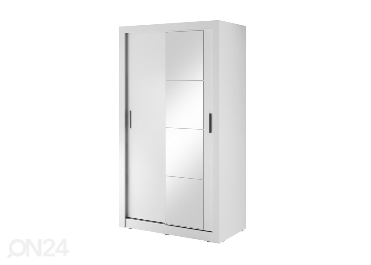 Lükandustega riidekapp 120 cm suurendatud
