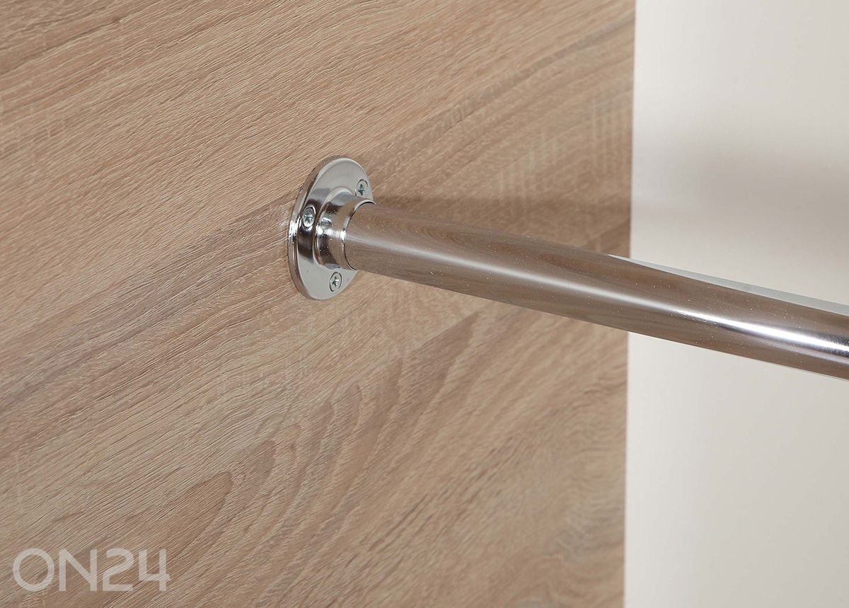 Lükandustega riidekapp 120 cm suurendatud