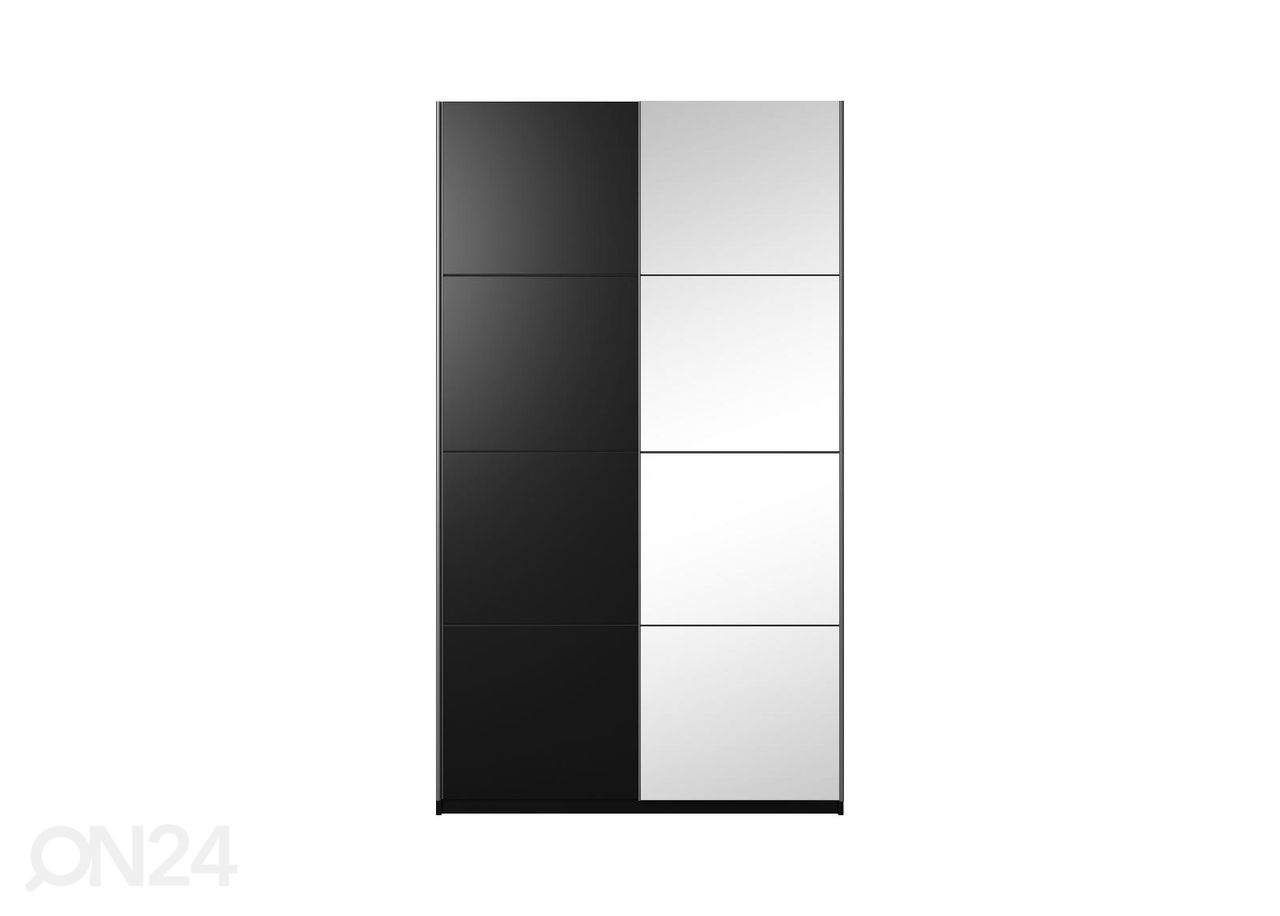 Lükandustega riidekapp 120 cm suurendatud