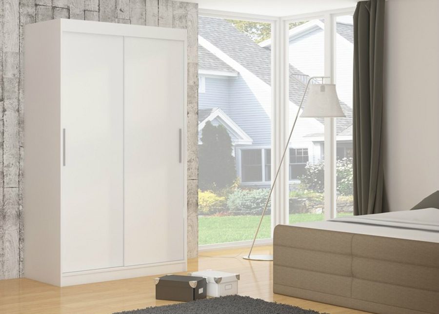 Lükandustega riidekapp 150 cm suurendatud