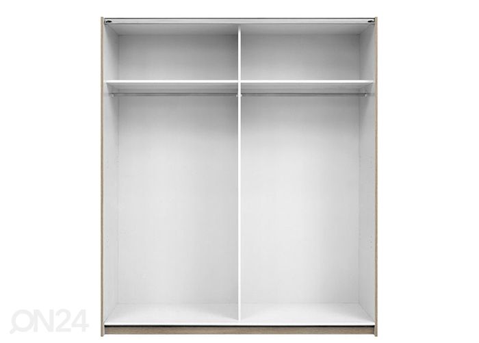 Lükandustega riidekapp 170 cm suurendatud