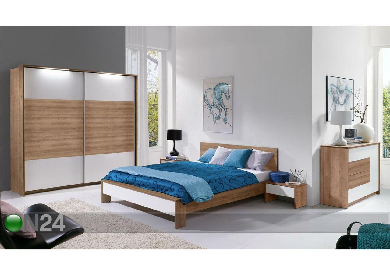 Lükandustega riidekapp 230 cm suurendatud