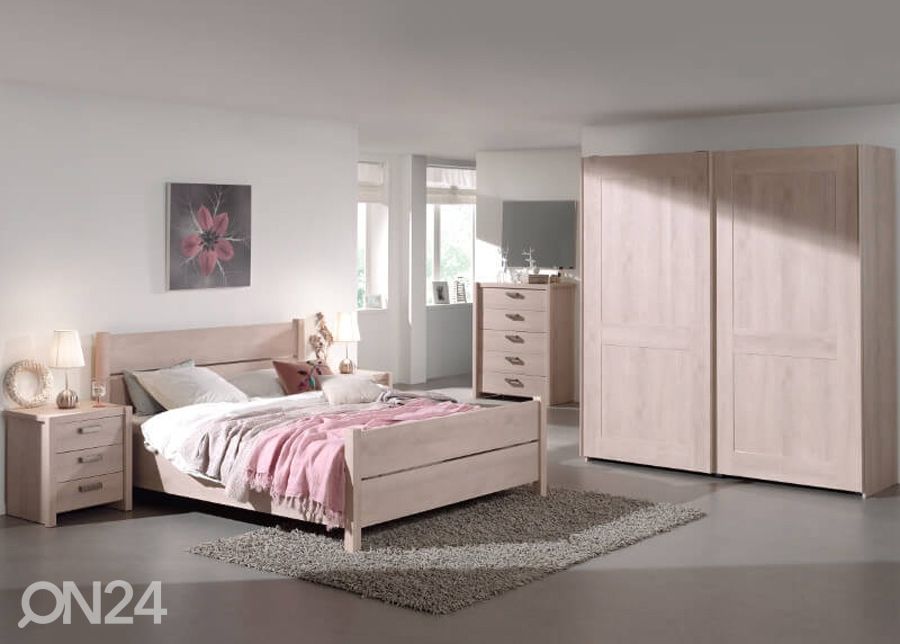 Lükandustega riidekapp 250 cm suurendatud