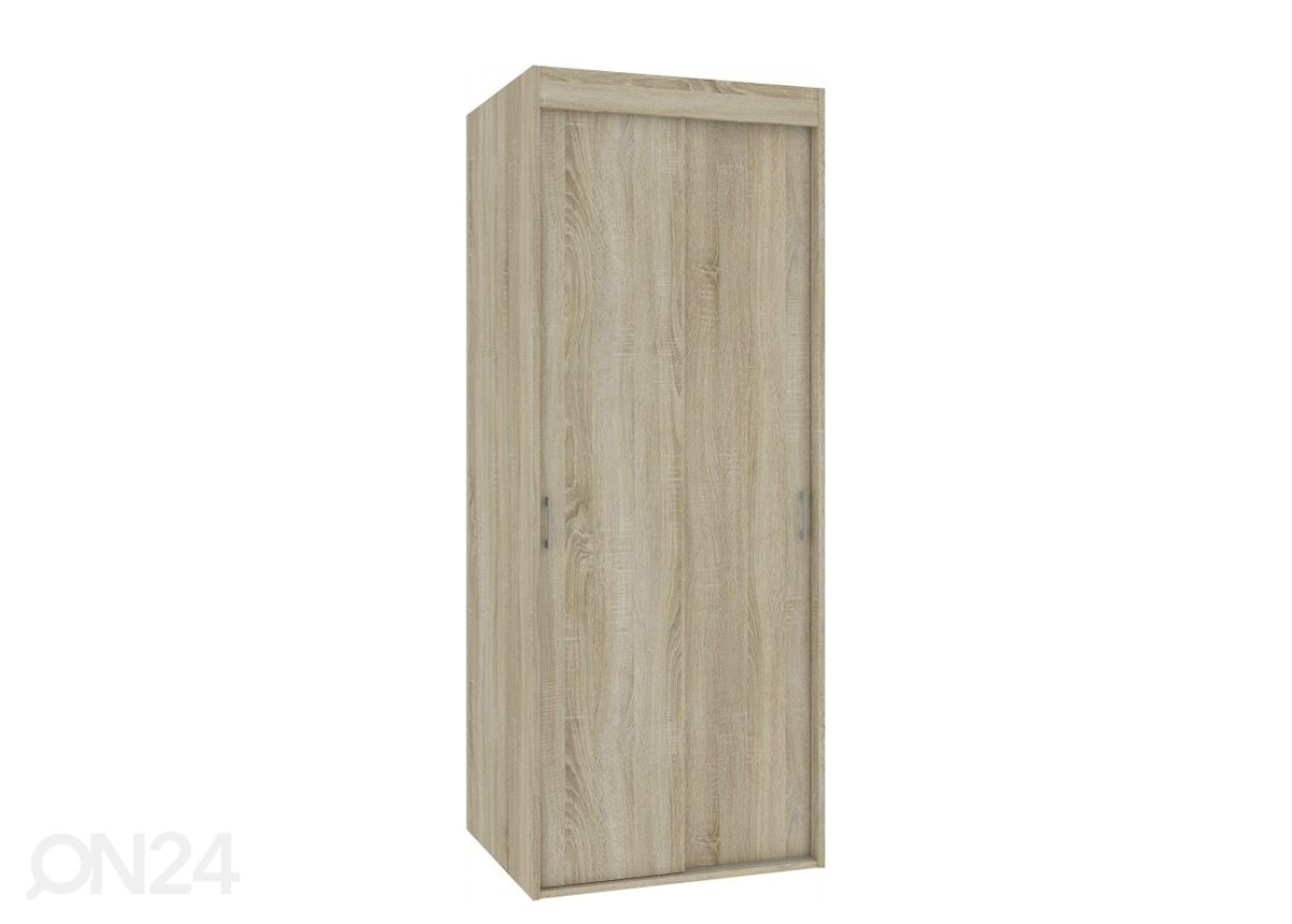 Lükandustega riidekapp 70 cm suurendatud