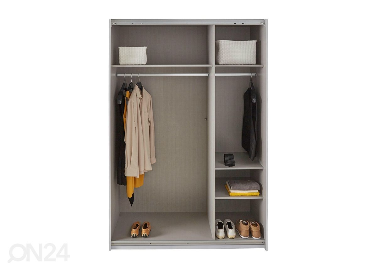 Lükandustega riidekapp Altona h200x135 cm suurendatud