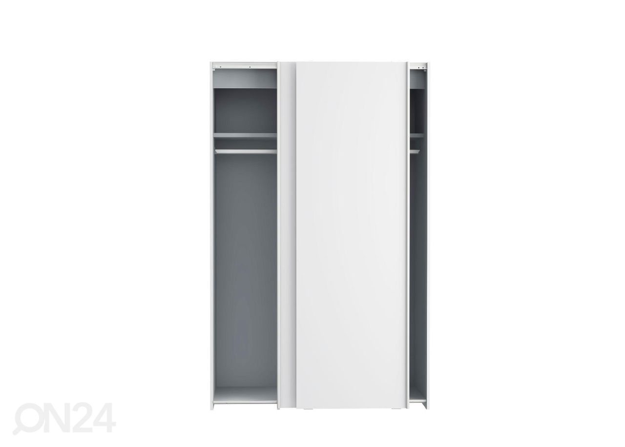 Lükandustega riidekapp Arco 120 cm suurendatud