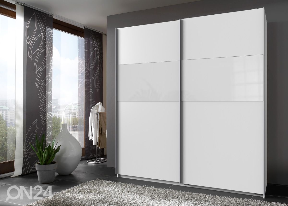 Lükandustega riidekapp Bramfeld1 180 cm suurendatud