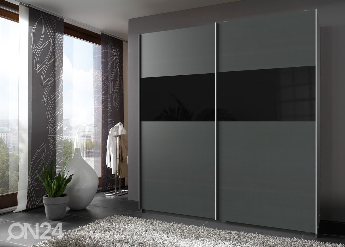 Lükandustega riidekapp Bramfeld1 180 cm suurendatud