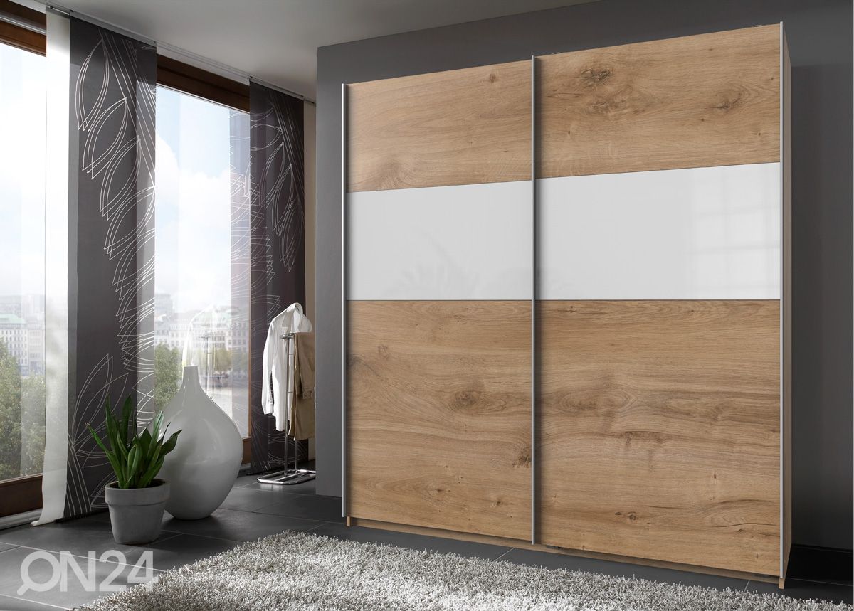 Lükandustega riidekapp Bramfeld1 180 cm suurendatud
