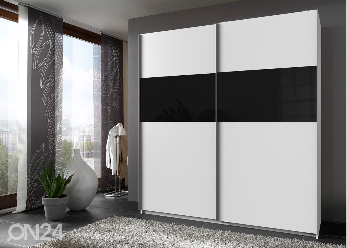 Lükandustega riidekapp Bramfeld1 180 cm suurendatud