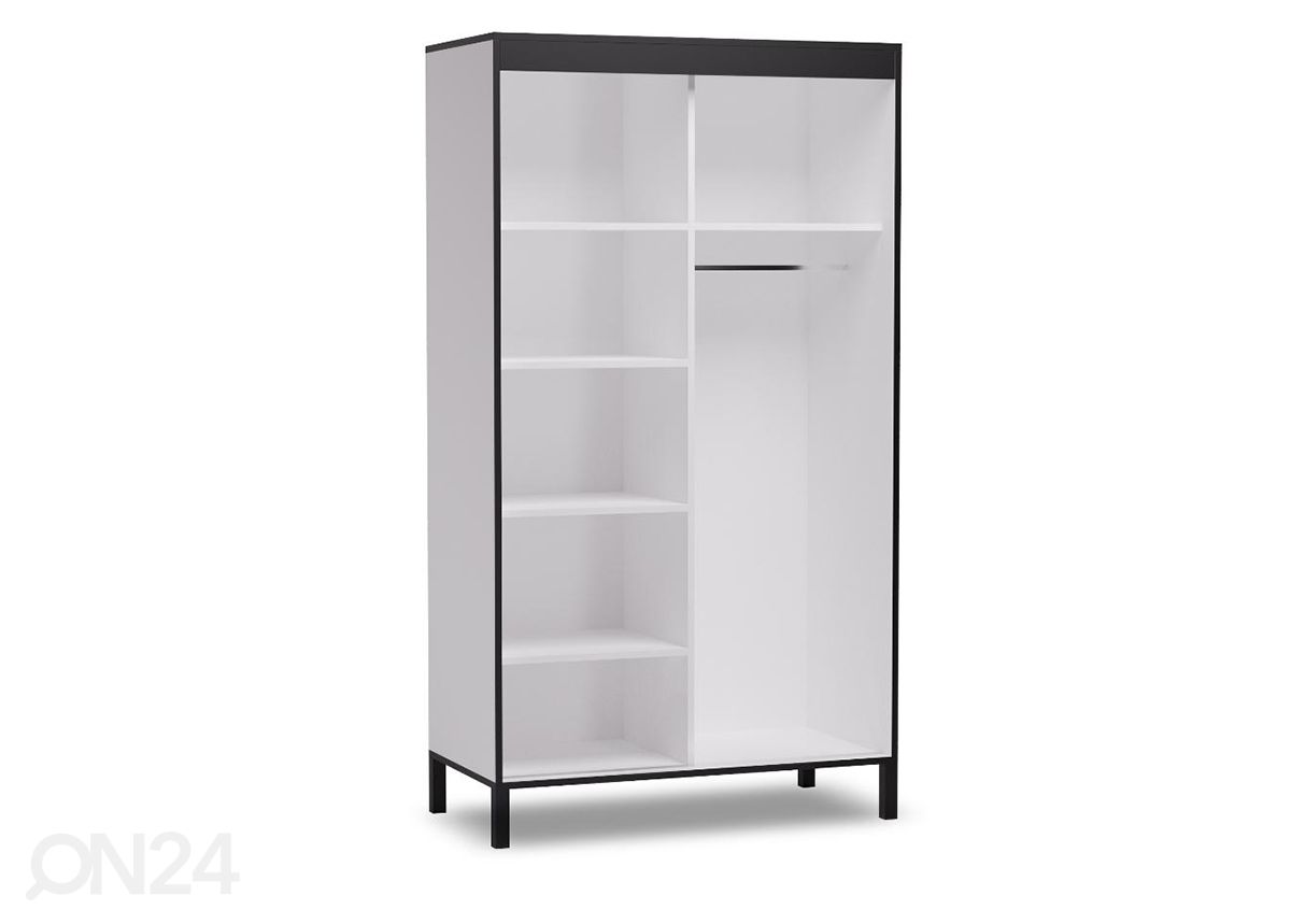 Lükandustega riidekapp Bug 120 suurendatud
