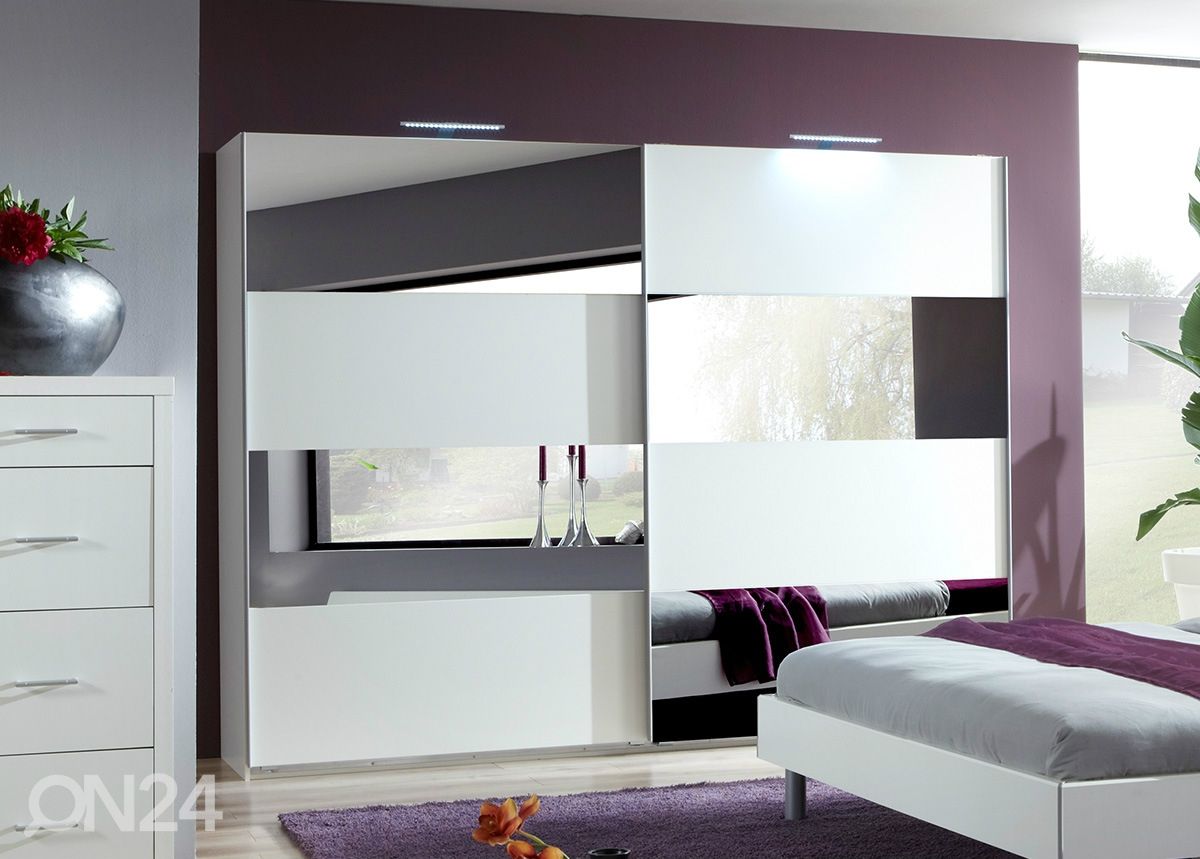 Lükandustega riidekapp Easy Plus h210x270 cm suurendatud
