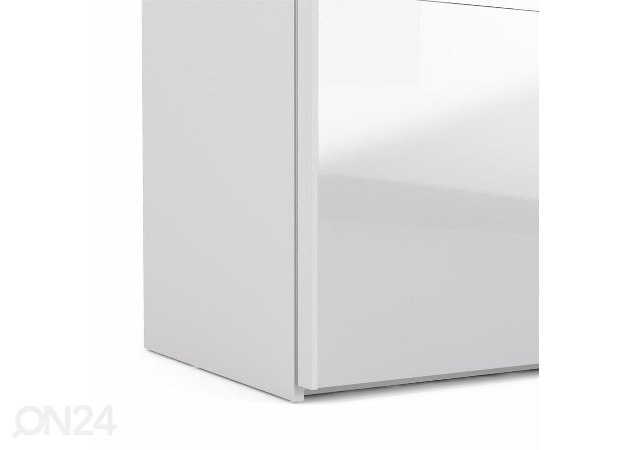 Lükandustega riidekapp Firenze 122 cm suurendatud