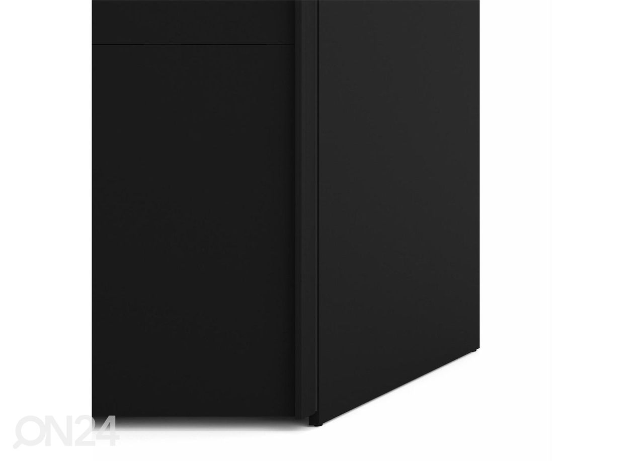 Lükandustega riidekapp Firenze 122 cm suurendatud