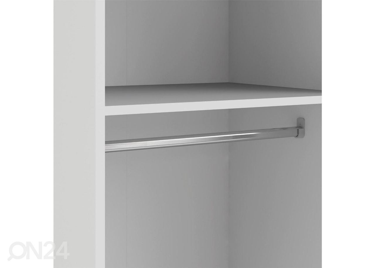 Lükandustega riidekapp Firenze 122 cm suurendatud
