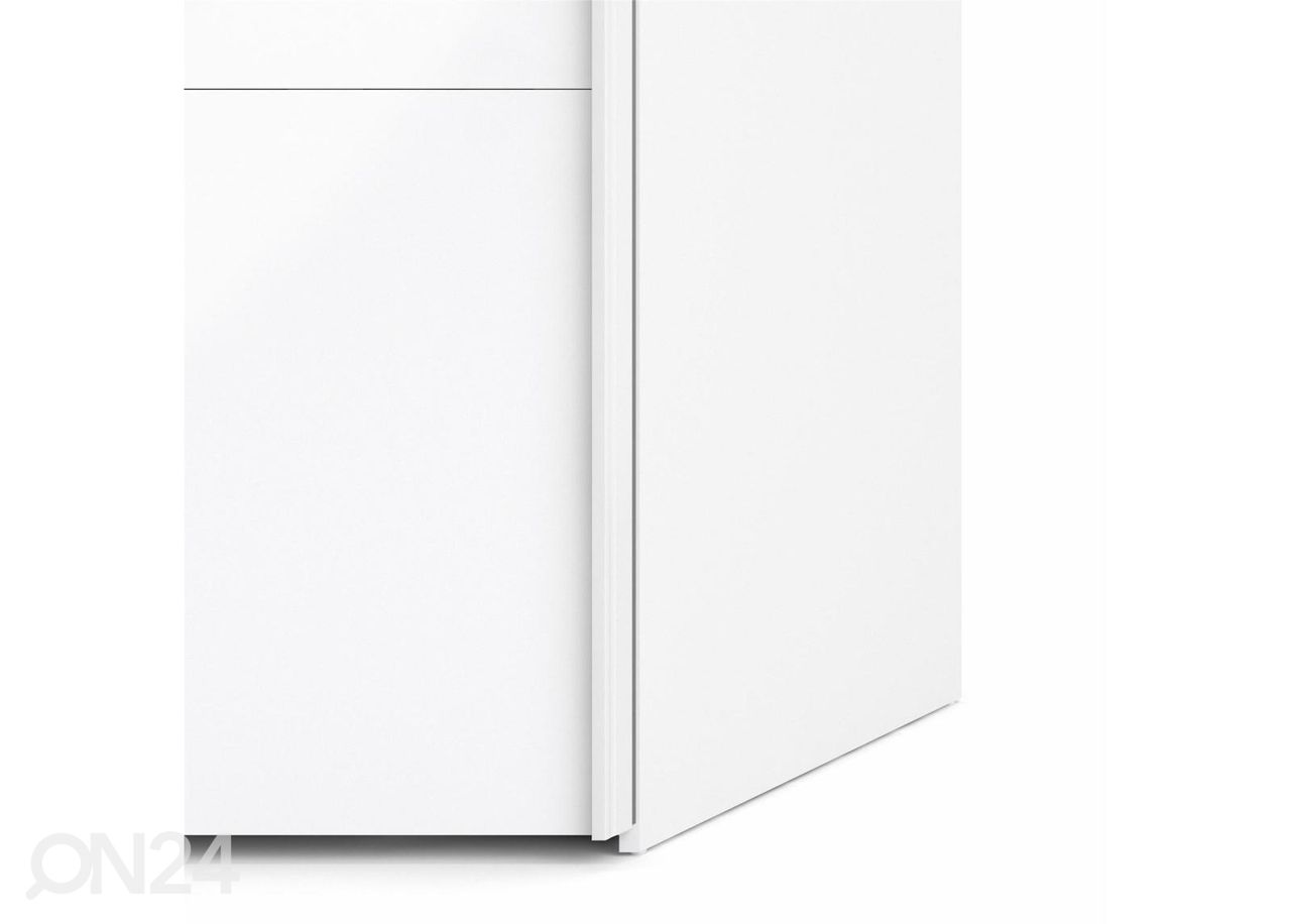 Lükandustega riidekapp Firenze 122 cm suurendatud