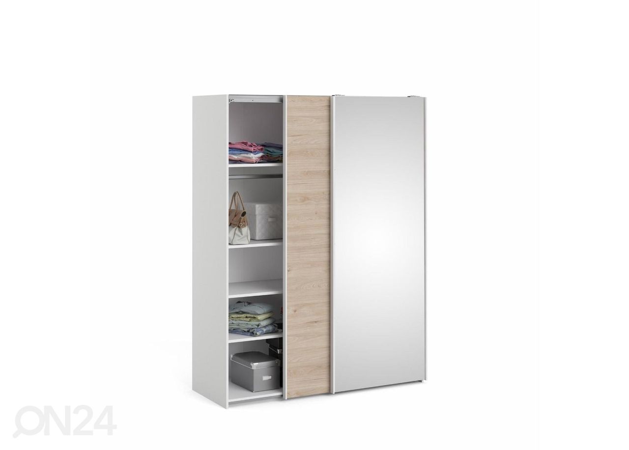 Lükandustega riidekapp Firenze 150 cm suurendatud