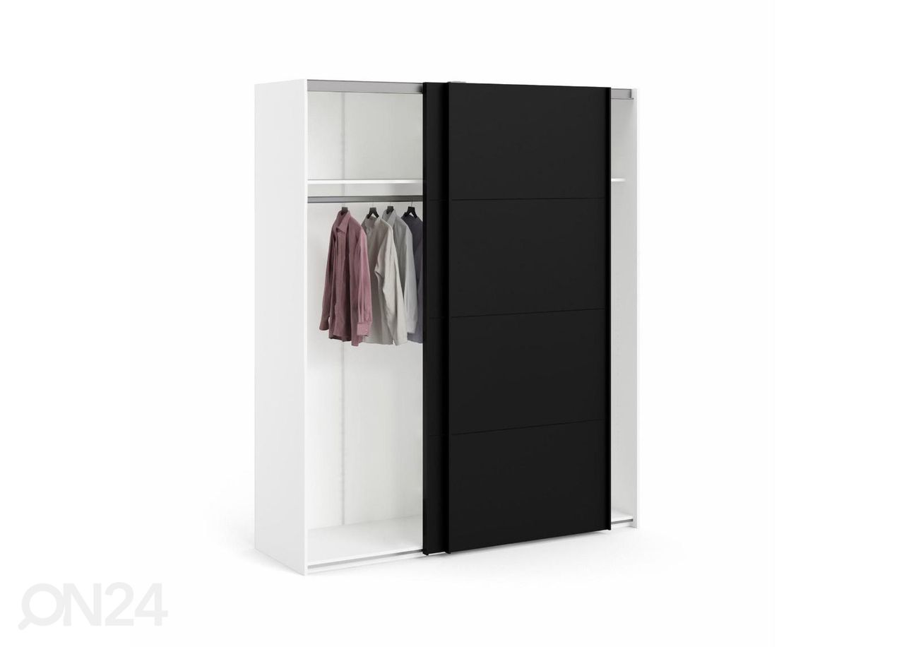 Lükandustega riidekapp Firenze 182 cm suurendatud