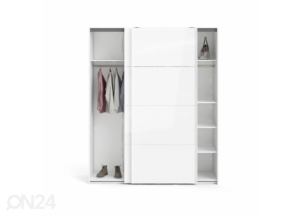 Lükandustega riidekapp Firenze 182 cm suurendatud