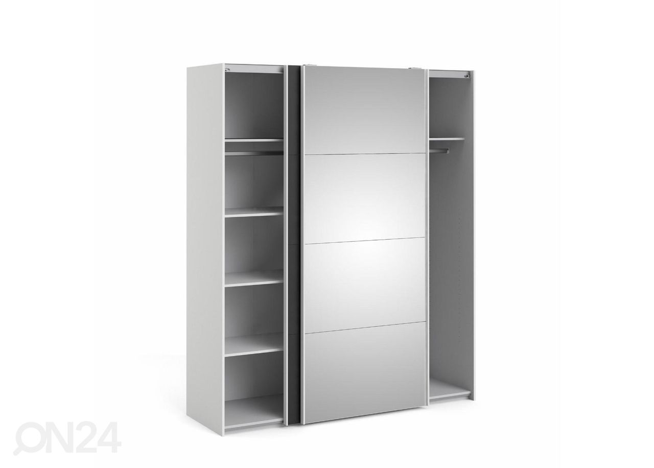 Lükandustega riidekapp Firenze 182 cm suurendatud