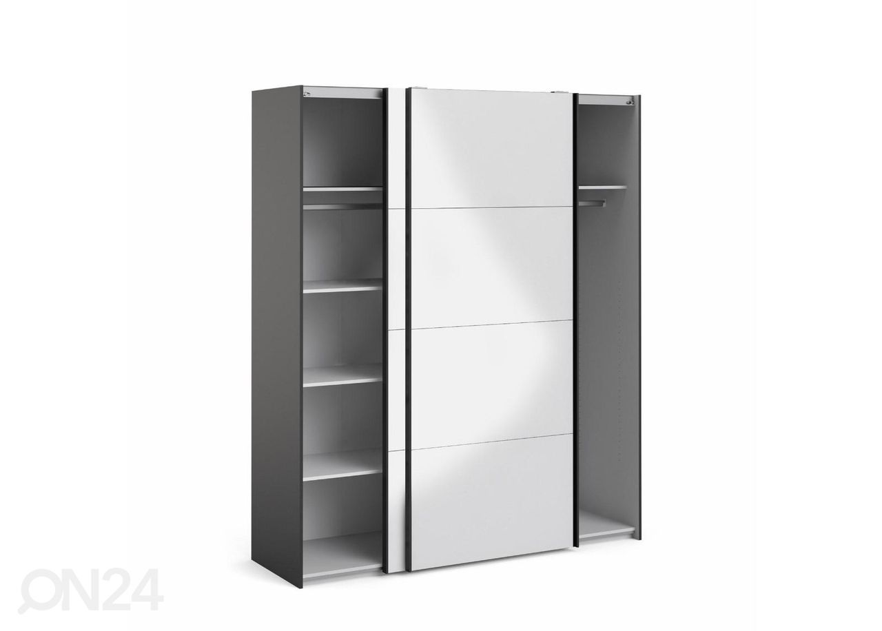 Lükandustega riidekapp Firenze 182 cm suurendatud