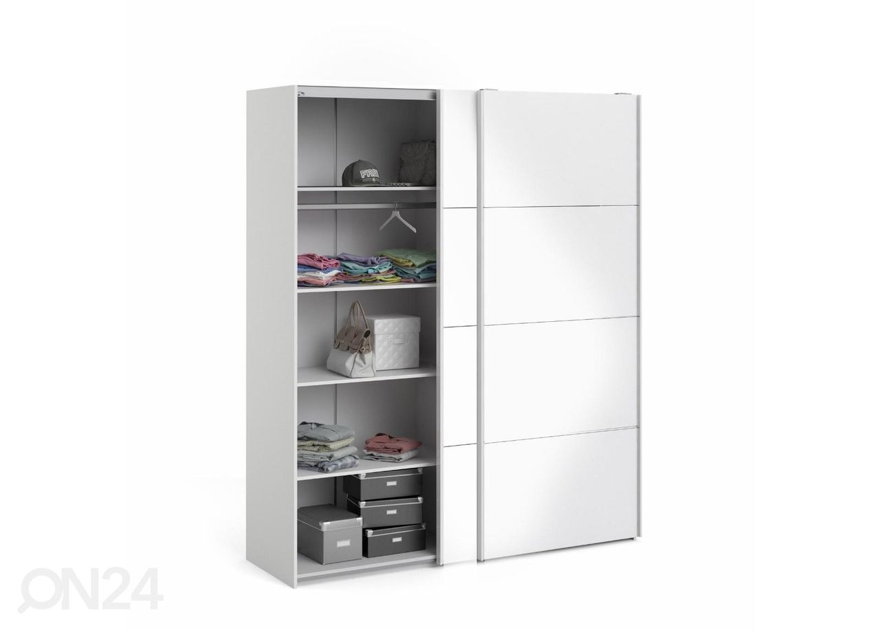 Lükandustega riidekapp Firenze 182 cm suurendatud