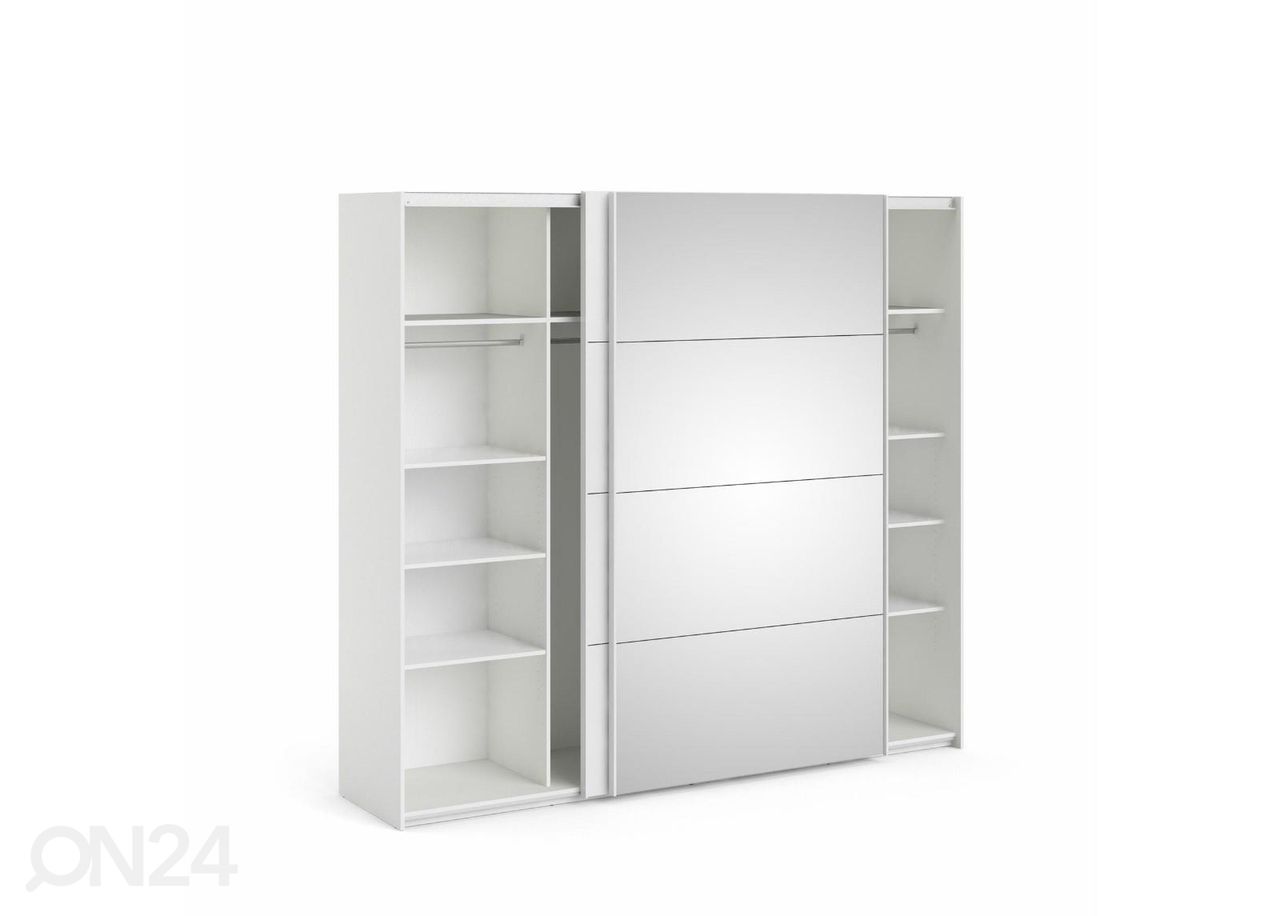 Lükandustega riidekapp Firenze 243 cm suurendatud
