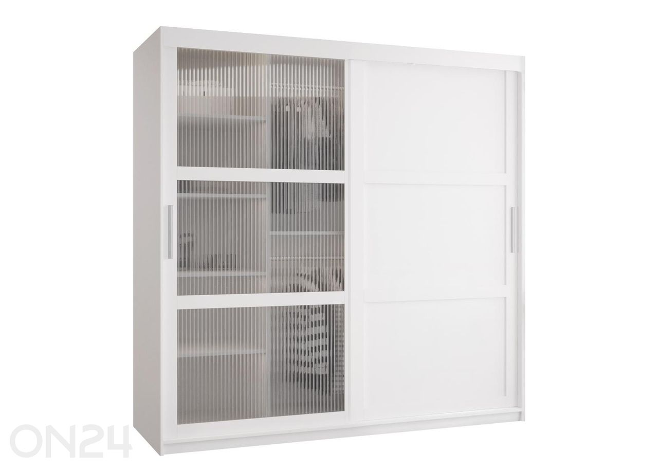 Lükandustega riidekapp Flutes 180 cm suurendatud