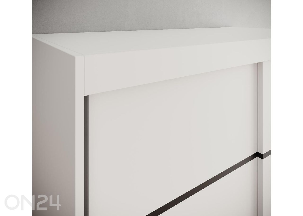 Lükandustega riidekapp Lizi suurendatud