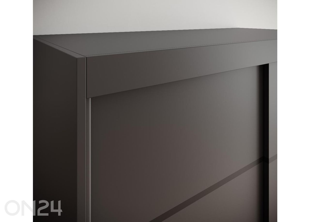 Lükandustega riidekapp Lizi suurendatud